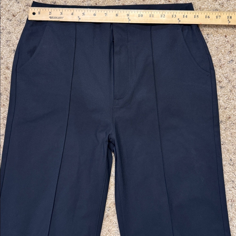 Vuori Blue Medium Wide Leg Meta Trousers - Picture 3 of 7